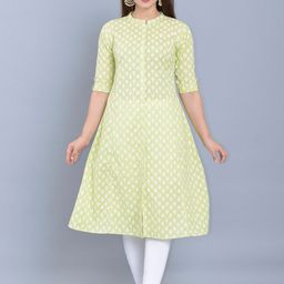 Bachuu Floral Printed A-Line Kurta-image-69