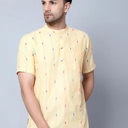 Latest Chikan Garments Ethnic Motifs Woven Design Thread Work Straight Kurta-image-37