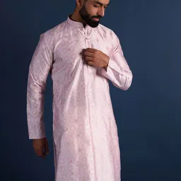 Lightpole Men Handloom Kurta image 4