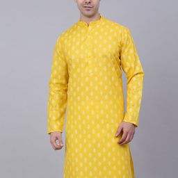 Jompers Men Ethnic Motifs Printed Kurta-19