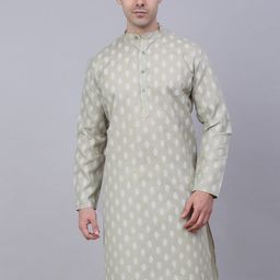 Jompers Men Ethnic Motifs Printed Cotton Kurta-picture-56