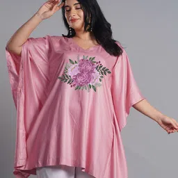 LetsDressUp Floral Printed V-Neck Tunic-42