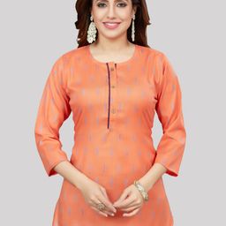 Saree Swarg Woven Design Regular Kurti-image-43