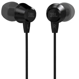 JBL Black C50HI Wired in Ear Headphones with Mic One Button Multi-Function Remote-31