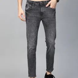 Roadster Men Charcoal Grey Super Skinny Fit Mid-Rise Clean Look Stretchable Jeans-image-59