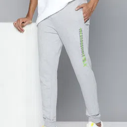 HRX by Hrithik Roshan Men Typography Regular Fit Joggers-image-28