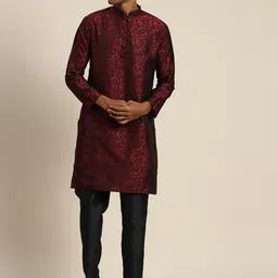 SOJANYA Geometric Printed Kurta-14