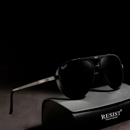 RESIST EYEWEAR Unisex Aviator Sunglasses With UV Protected Lens-31