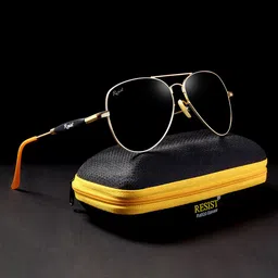 RESIST EYEWEAR Unisex Aviator Sunglasses with UV Protected Lens ANDREW GF-image-85