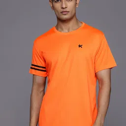 HRX by Hrithik Roshan Brand Logo Printed T-shirt-picture-30