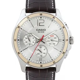 Casio Enticer Men Silver Analogue watch A835 MTP-1374L-7AVDF-23