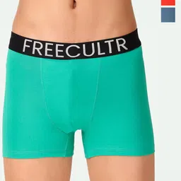 FREECULTR Pack Of 3 Snug Fit Organic Cotton Trunks FC-CTN-T-CRL-HOG-SBL-03-picture-49