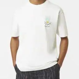 Artwork Relaxed Fit Crew-Neck T-Shirt-image-1