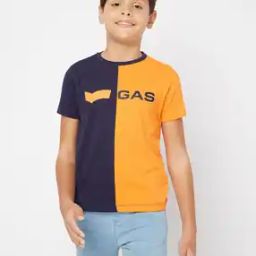 Scuba Duo IN Colourblock Slim Fit Round-Neck T-Shirt-image-40