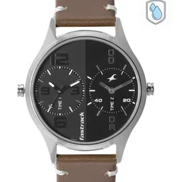 Fastrack Men Leather Straps Analogue Watch NR3237SL03-39
