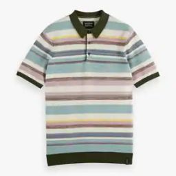 Structured Knitted Polo T-Shirt-image-70