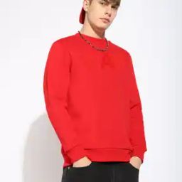 Men Brand Print Regular Fit Sweatshirt-picture-16