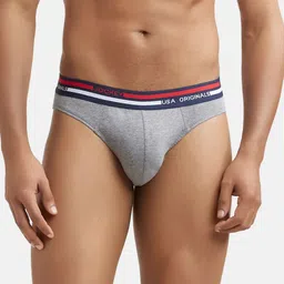 Jockey Mid Rise Cotton Basic Briefs-US49-0101-MGRML-image-75
