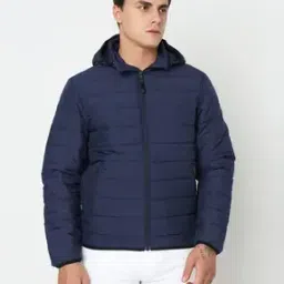 gas Quilted Regular Fit Hooded Jacket-picture-49