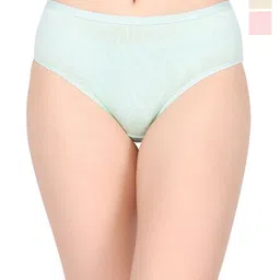 BODYX Pack Of 3 High-Rise Hipster Briefs - BX519-MULTI-3PCS-XL-picture-8