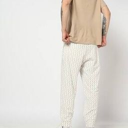 Men Essentials Logo Print Regular Fit Joggers-image-14
