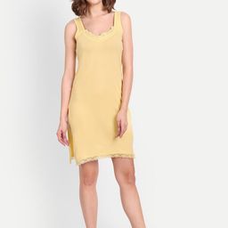 BLAZON Women Pure Cotton Full Camisole-image-7