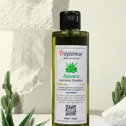 Deyomkar Natural Herbal Aloe Vera Anti Dandruff Shampoo 200ML-6