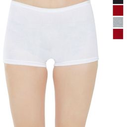 arLa APPAREL Pack Of 5 Seamless Pure-Cotton Boy Shorts Briefs-image-6