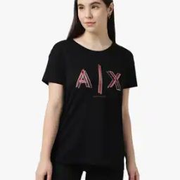 Logo Print Crew-Neck Boyfriend Fit T-Shirt-image-77