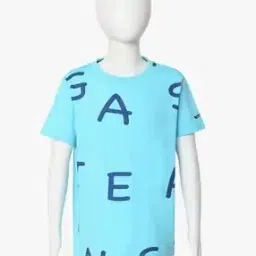 Scuba Text IN Slim Fit Round-Neck T-Shirt-image-73