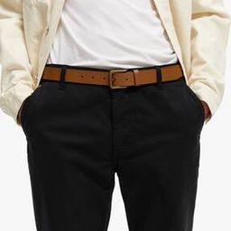 Essential Recycled Leather Belt-image-86