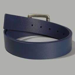 gas Men Dual Loop Classic Leather Belt with Buckle Closure image 2
