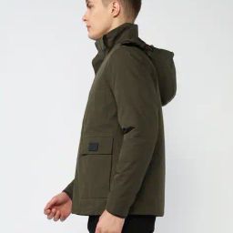 gas Rolling Regular Fit Jacket with Concealed Placket image 2
