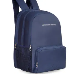 united colors of benetton Men Typographic Print Backpack with Adjustable Strap image 2