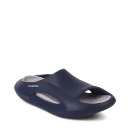 abros Men Colourblock Round-Toe Slides image 2