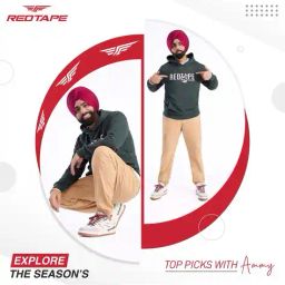 red tape Men Regular Fit Slides image 2