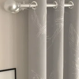 urban space Printed Digital Blackout Window Curtains 5 feet image 2