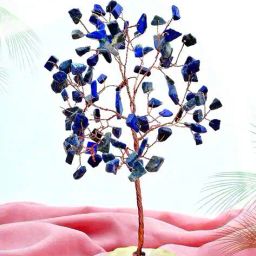 muren Amethyst Stone with Slice Base Crystal Tree image 2
