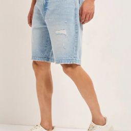 the bear house Washed Regular Fit Shorts image 2