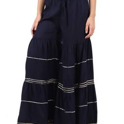 muffly Flared Shararas with Drawstring Fastening image 2