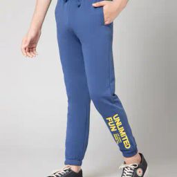 alan jones clothing Boys Typographic Print Joggers with Insert Pockets image 2