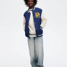 h&m Boys Button Closure Colour-block Jacket image 2