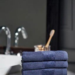 pure home and living Set of 8 Sheared Face Towels image 2