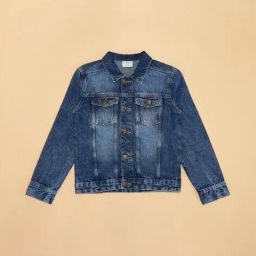 pantaloons junior Boys Denim Jacket with Button Closure image 2