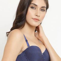 prettycat Woman Regular Fit Stripes T-shirt Bra image 2