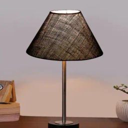 devansh  Wooden Base Table Lamp for Home Decor image 2