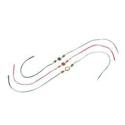 nvr Set of 2 Stone-Studded Tie-Up Rakhis image 2