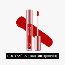 lakme 9 to5 Primer & Matte Liquid Lip Color- MR2 image 2
