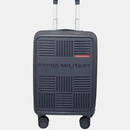 swiss military Geometric Print Trolley Bag with Top Handle image 2