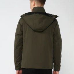 gas Rolling Regular Fit Jacket with Concealed Placket image 3